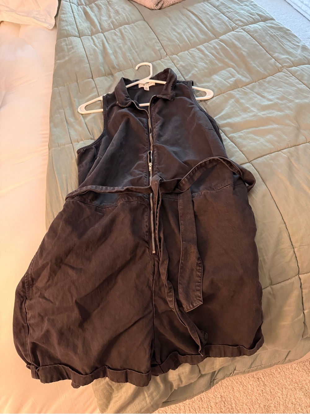 cloth & stone Classic Black Romper